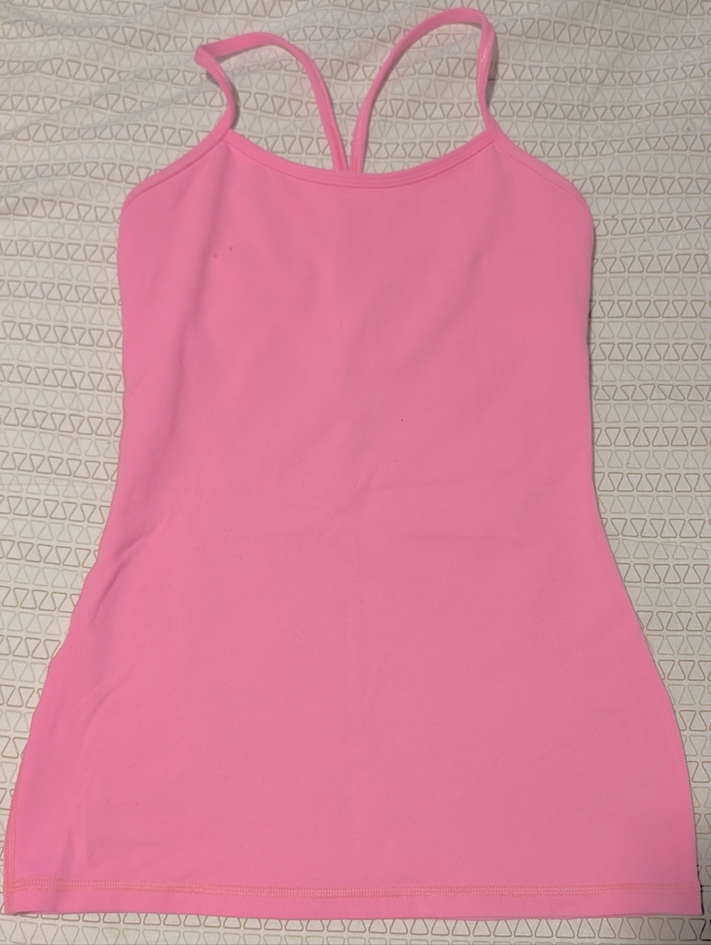 EUC lululemon power Y tank sz 4